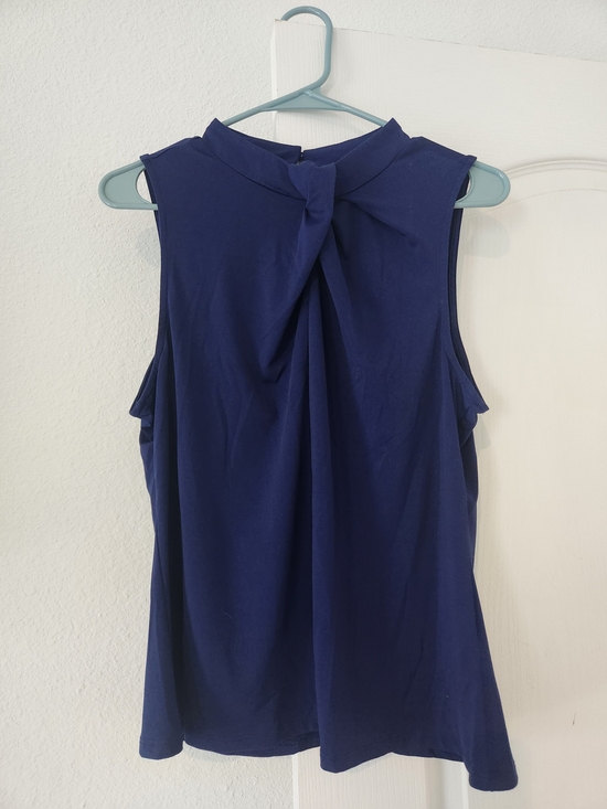 RACHEL Rachel Roy Tops - Rachel Roy Sleeveless Navy Dress Top XL NWOT